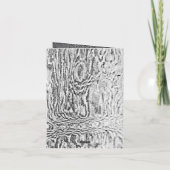 11. Jubiläum Stahl bearbeitbar Karte (Rückseite)