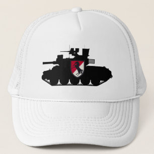 11. Kavallerie "Blackhorse" M551 Masche-Zurück Hu Truckerkappe