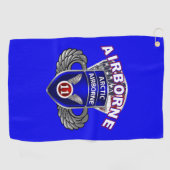11. Luftlandedivision Golfhandtuch (Horizontal)
