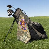 11. Luftverteidigungsbrigade Golfhandtuch (Gras)