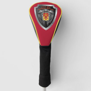 11. Luftverteidigungsbrigade „Train To Fight“-Schi Golf Headcover