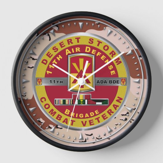 11. Luftwaffenartillerie Brigade Wüstensturm Uhr (Vorderseite)