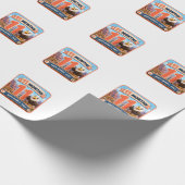 11 Monate Baby-Meilenstein-Entdecker Geschenkpapier (Ecke)