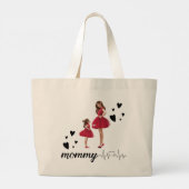 11.Muttertagsgeschenk Ideen, Geburtstagsgeschenk f Jumbo Stoffbeutel (Rückseite)