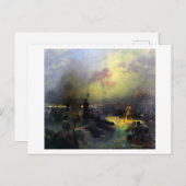 #11 Nach der Schlacht von Vitkov Hill, Mucha Postkarte (Vorne/Hinten)