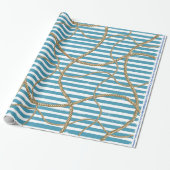 11 Nautical Haven Wrapping Paper "Big Size" Geschenkpapier (Ungerollt)