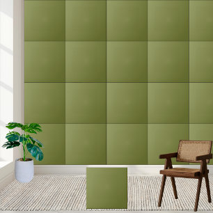 #11 Olive Green Solid Color Keramik Tile Fliese