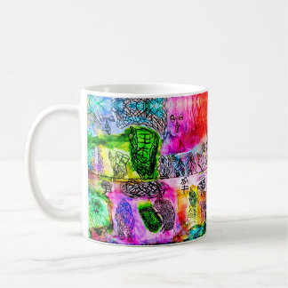 11 OZ - ABSTRAKTE ART KAFFEETASSE