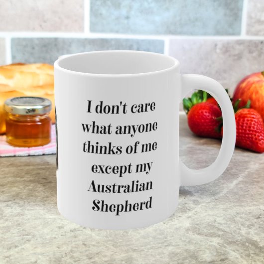 11 oz Australian Shepherd Tasse