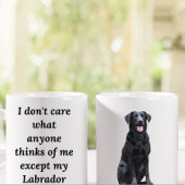 11 oz Black Labrador Retriever Funny Gift Tasse