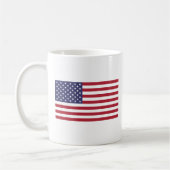 11 oz Classic Tasse mit Flag der USA (Links)