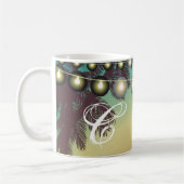 11 Oz. Coffee Tasse Beach Sunset Palm Tree String (Links)