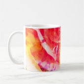 11 oz Floral AMEN Kaffee Tasse (Links)