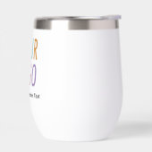 11 oz Insulated Wine Tumbler mit Lid Custom Logo (Links)