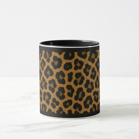 11 OZ. KAFFEE-TASSE - "LEOPARD PRINT" TASSE (Zentrum)