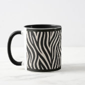 11 OZ. KAFFEE-TASSE - "ZEBRA-DRUCK" TASSE (Links)
