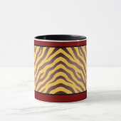 11 OZ. KAFFEE-TASSE - "ZULU PRINT" TASSE (Zentrum)