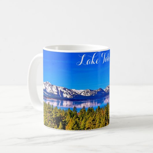 11 oz LAKE TAHOE KAFFEE TASSE (Vorderseite Links)