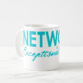 11 Oz Logo-Tasse Kaffeetasse (Vorderseite Links)
