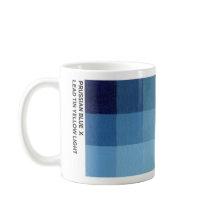 11 oz Preußischblau x Blei-Zinn-Gelb Hell Tasse