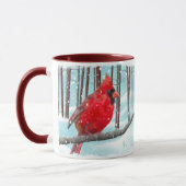 11 oz Roter Kardinal Tasse (Links)