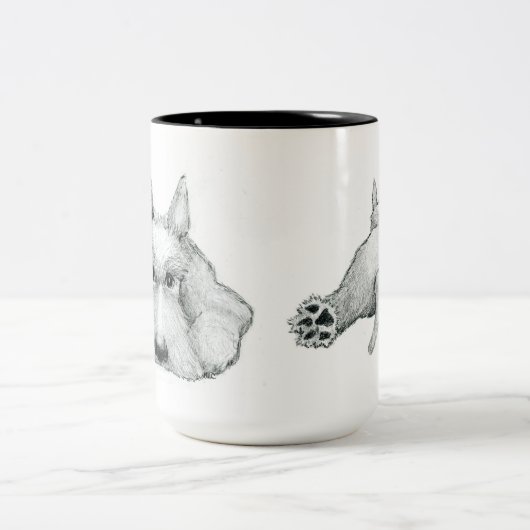 11 oz Scottie Tasse (Mittel)