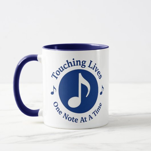 11 oz Tasse Berührung des Kaffees lebt eine Note z (Links)