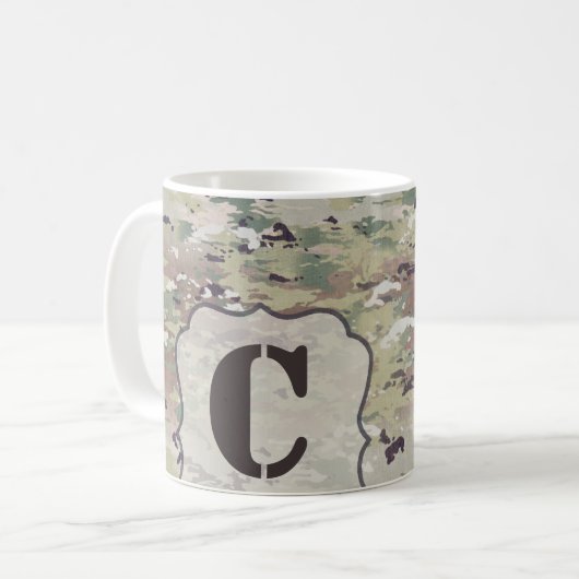 11 Oz. Tasse der Kaffee OCP Camouflage Uniform Cam (Vorderseite Links)