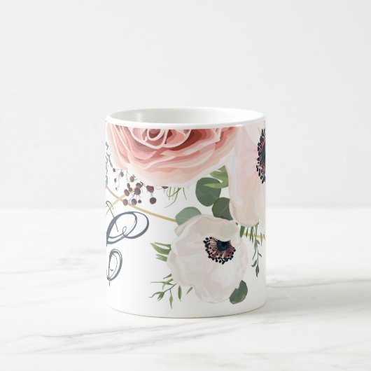 11 Oz. Tasse Geometric Garden Rose Anemone (Mittel)