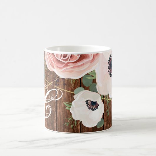11 Oz. Tasse Geometric Garden Rose Barn Wood (Mittel)