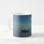11 oz Tasse mit "Friedlicher" Abbildung (Vorderseite Links)