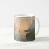 11 oz Tasse mit "New World"-Image (VorderseiteRechts)