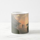 11 oz Tasse mit "New World"-Image (Mittel)