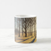 11 oz Tasse mit "Snowy Dawn" Bild (Mittel)