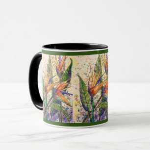 11 oz Tasse—Paradiesvögel Tasse
