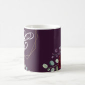 11 Oz. Tasse Plum Lila Rose Gold Geometrisch (Mittel)