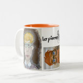11 oz Whimsical Face Tasse (Vorderseite Links)