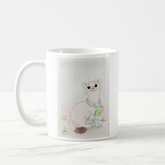 11 oz Winter Weasel Dankbarkeit Tasse (Links)