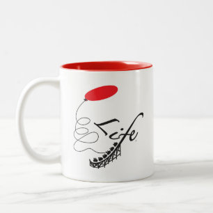 11 oz Zweifarben-Tasse Zweifarbige Tasse