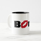 11 oz zweifarbige Tasse (Vorderseite Links)