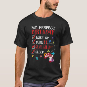 11. Perfect Birthday Gaming 11 Jahre alter Gamer B T-Shirt