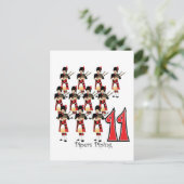 11 Rohrleitungen Postkarte (Stehend Vorderseite)