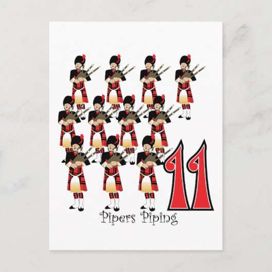 11 Rohrleitungen Postkarte (Vorderseite)