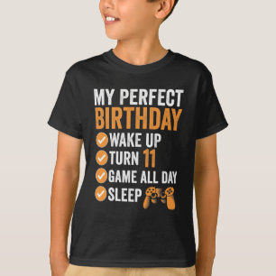 11. Runde 11 Mein perfekter Geburtstag Gaming T-Shirt