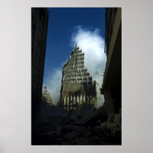 11. September 2001 World Trade Center bleibt Poster
