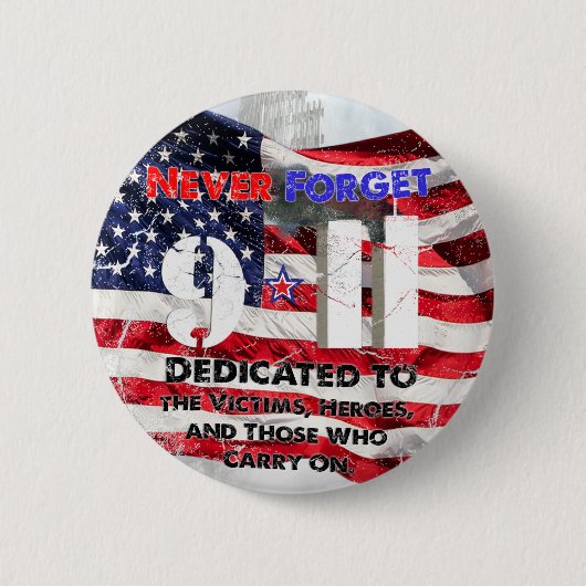 11. September Button (Vorderseite)