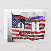 11. September Postkarte (Vorne/Hinten)