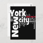 11. September Postkarte (Vorne/Hinten)