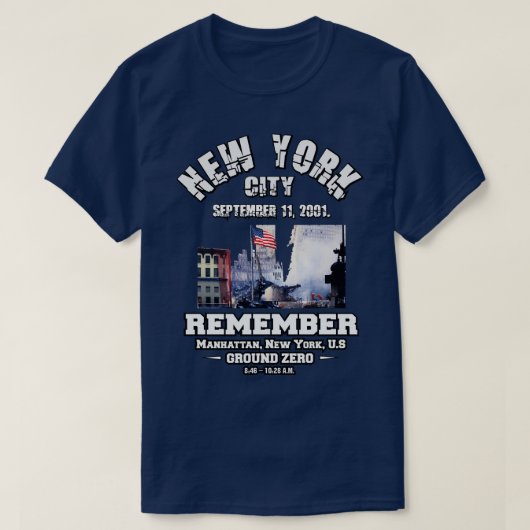 11. September T-Shirt (Design vorne)