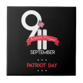 11. September Vergessen Sie nicht Fliese (Vorderseite)